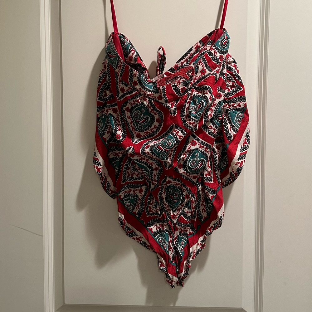 Free people strapless top